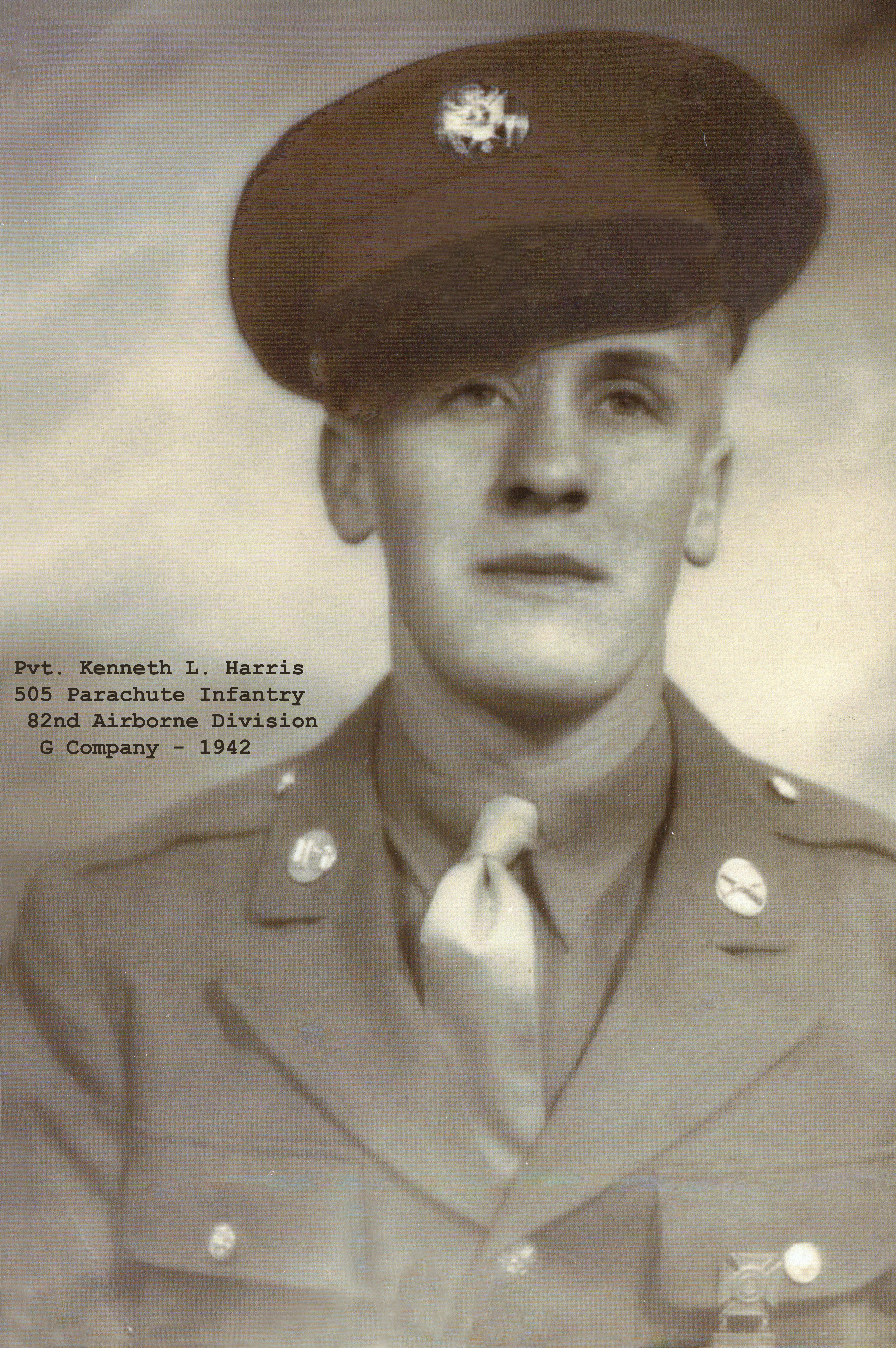 Private Kenneth L. Harris,  1942 width=